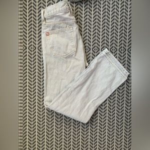 High waisted Beige cowboy jeans from Urban Outfiters